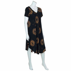 Bali Print Dress-Dresses-Siesta Crafts