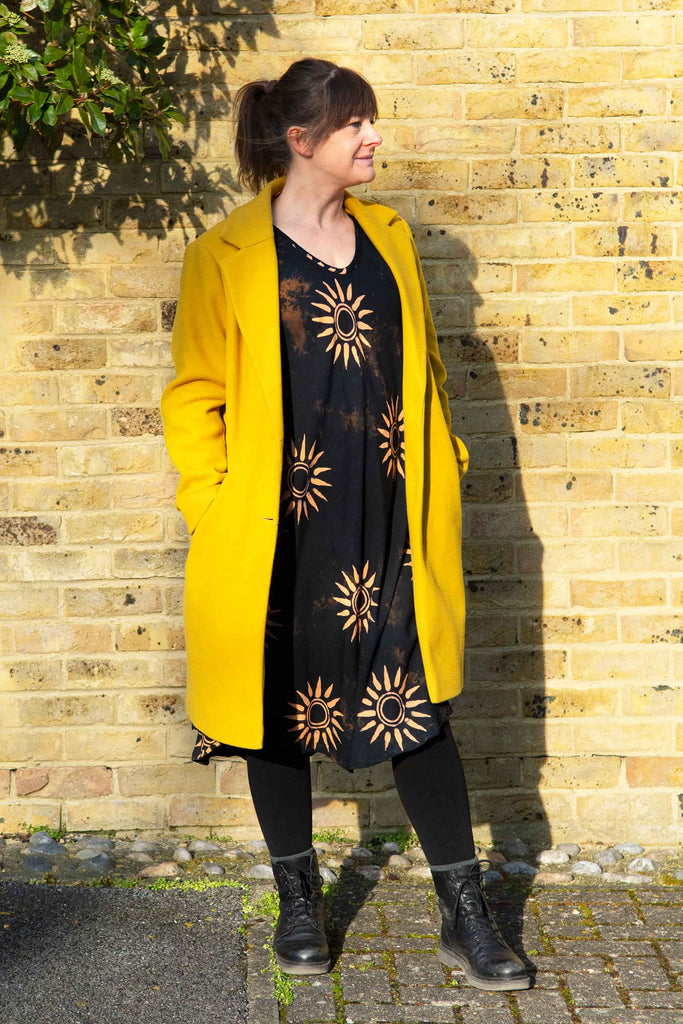 Bali Print Dress-Dresses-Siesta Crafts