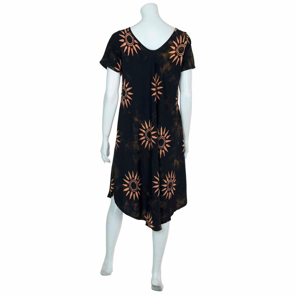 Bali Print Dress-Dresses-Siesta Crafts