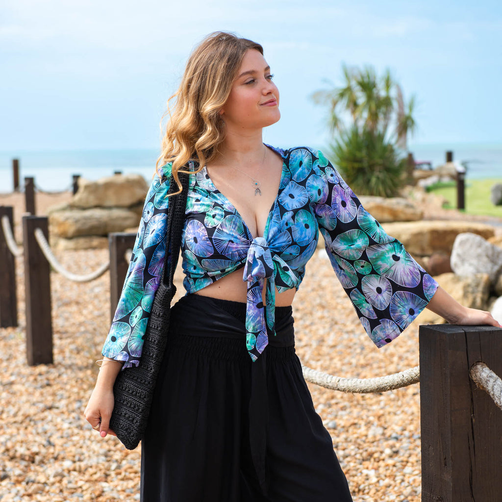 Wrap Top-Tops-Siesta Crafts