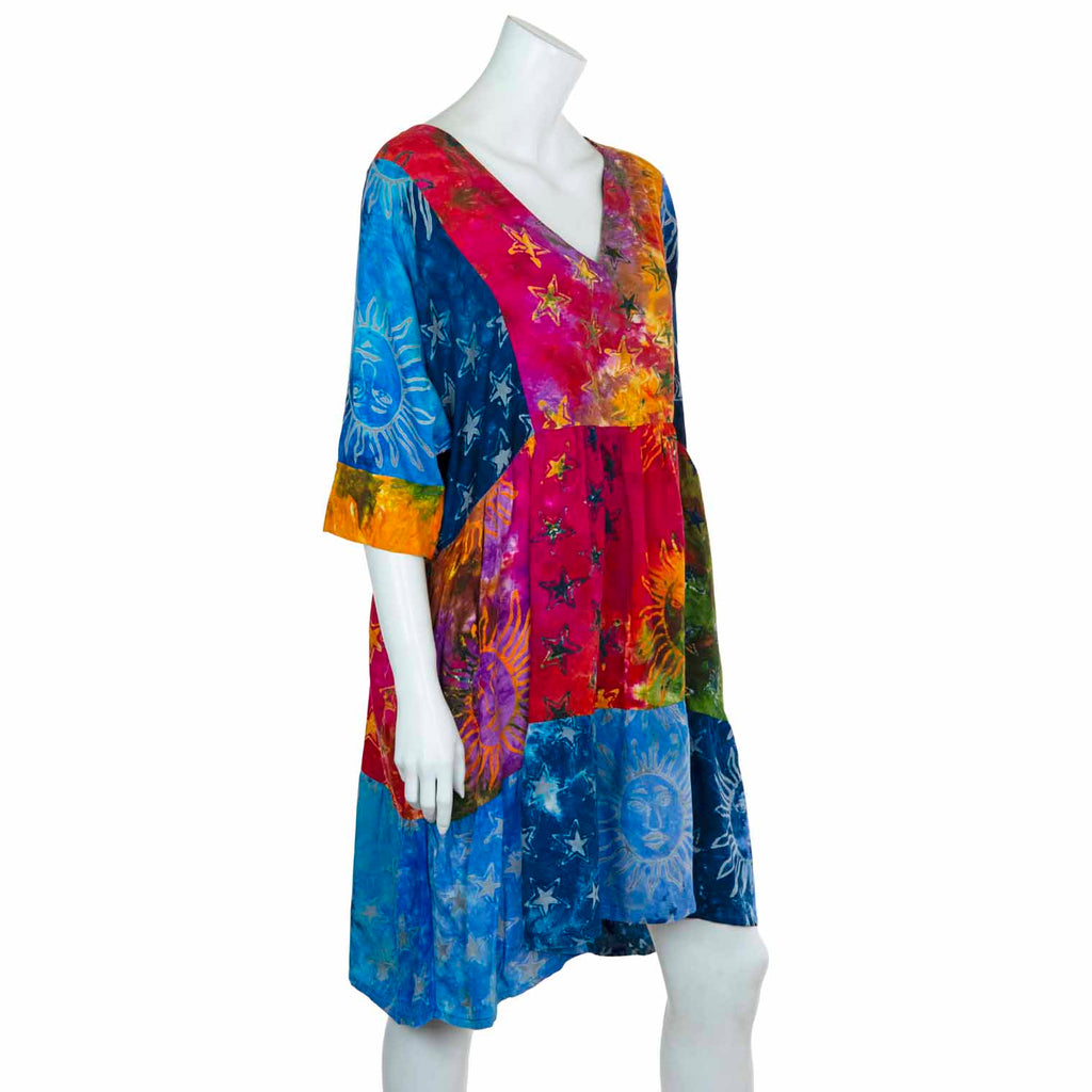 Campur Smock Dress-Dresses-Siesta Crafts