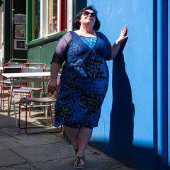 Scoop Back Dress-Dresses-Siesta Crafts