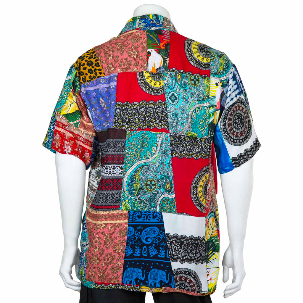 Patchwork Shirt-Shirts-Siesta Crafts