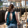 Twist Knot Open Back Top-Tops-Siesta Crafts