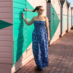Bandeau Maxi Dress-Dresses-Siesta Crafts