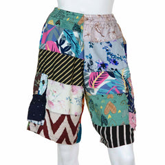 Patchwork Shorts-Shorts-Siesta Crafts