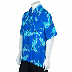 Crane Print Shirt-Shirts-Siesta Crafts