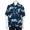 Crane Print Shirt-Shirts-Siesta Crafts