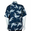 Crane Print Shirt-Shirts-Siesta Crafts