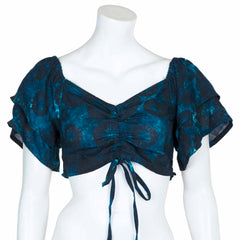 Ruffle Bardot Top-Tops-Siesta Crafts