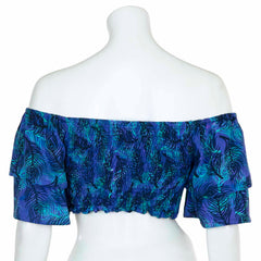 Ruffle Bardot Top-Tops-Siesta Crafts