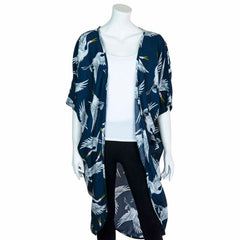 Crane Print Long Shrug-Tops-Siesta Crafts