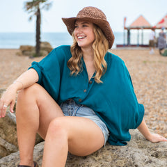 Oversized Shirt-Shirts-Siesta Crafts