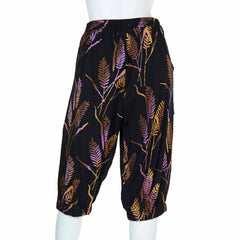 Cropped Trousers - Wheat Batik-Trousers-Siesta Crafts