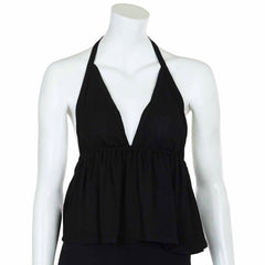 Crinkle Halter Hanky Top-Tops-Siesta Crafts