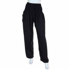 Agung Loose Leg Trousers-Trousers-Siesta Crafts