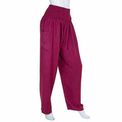 Agung Loose Leg Trousers-Trousers-Siesta Crafts