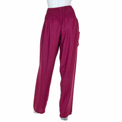 Agung Loose Leg Trousers-Trousers-Siesta Crafts