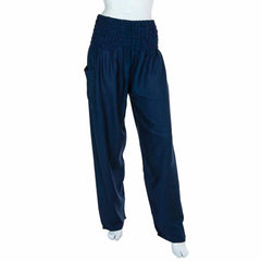 Agung Loose Leg Trousers-Trousers-Siesta Crafts