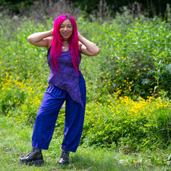 Agung Loose Leg Trousers-Trousers-Siesta Crafts