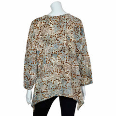 Hanky Hem Smock Top - Winter Ivy Batik
