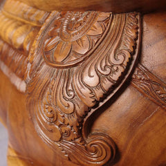 Festival Decorated Elephant Bench - Beads-Furniture-Siesta Crafts