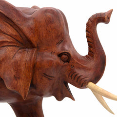 Large Carved Elephant-Ornaments & Figurines-Siesta Crafts