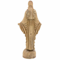 Hand Carved Virgin Mary Statue - Open Hands-Christianity-Siesta Crafts