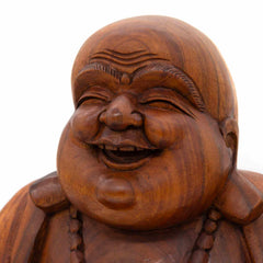 Laughing Buddha Woodcarving 40cm