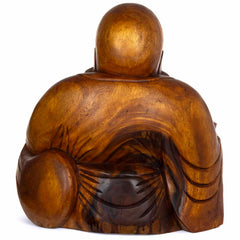 Laughing Buddha Woodcarving 50cm