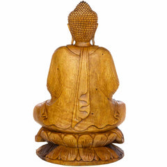 Carved Sitting Buddha 80cm