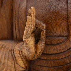 Buddha In Carved Doorway 40cm-Ornaments & Figurines-Siesta Crafts