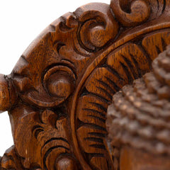 Buddha In Carved Doorway 40cm-Ornaments & Figurines-Siesta Crafts