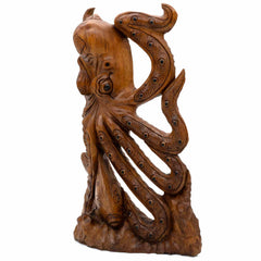 Carved Octopus-Ornaments & Figurines-Siesta Crafts