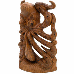 Carved Octopus-Ornaments & Figurines-Siesta Crafts