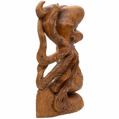Carved Octopus-Ornaments & Figurines-Siesta Crafts
