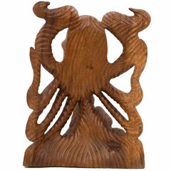 Carved Octopus-Ornaments & Figurines-Siesta Crafts