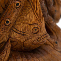 Carved Octopus-Ornaments & Figurines-Siesta Crafts