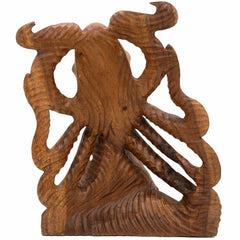Carved Octopus-Ornaments & Figurines-Siesta Crafts