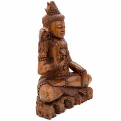 Shiva Carving 50cm-Ornaments & Figurines-Siesta Crafts