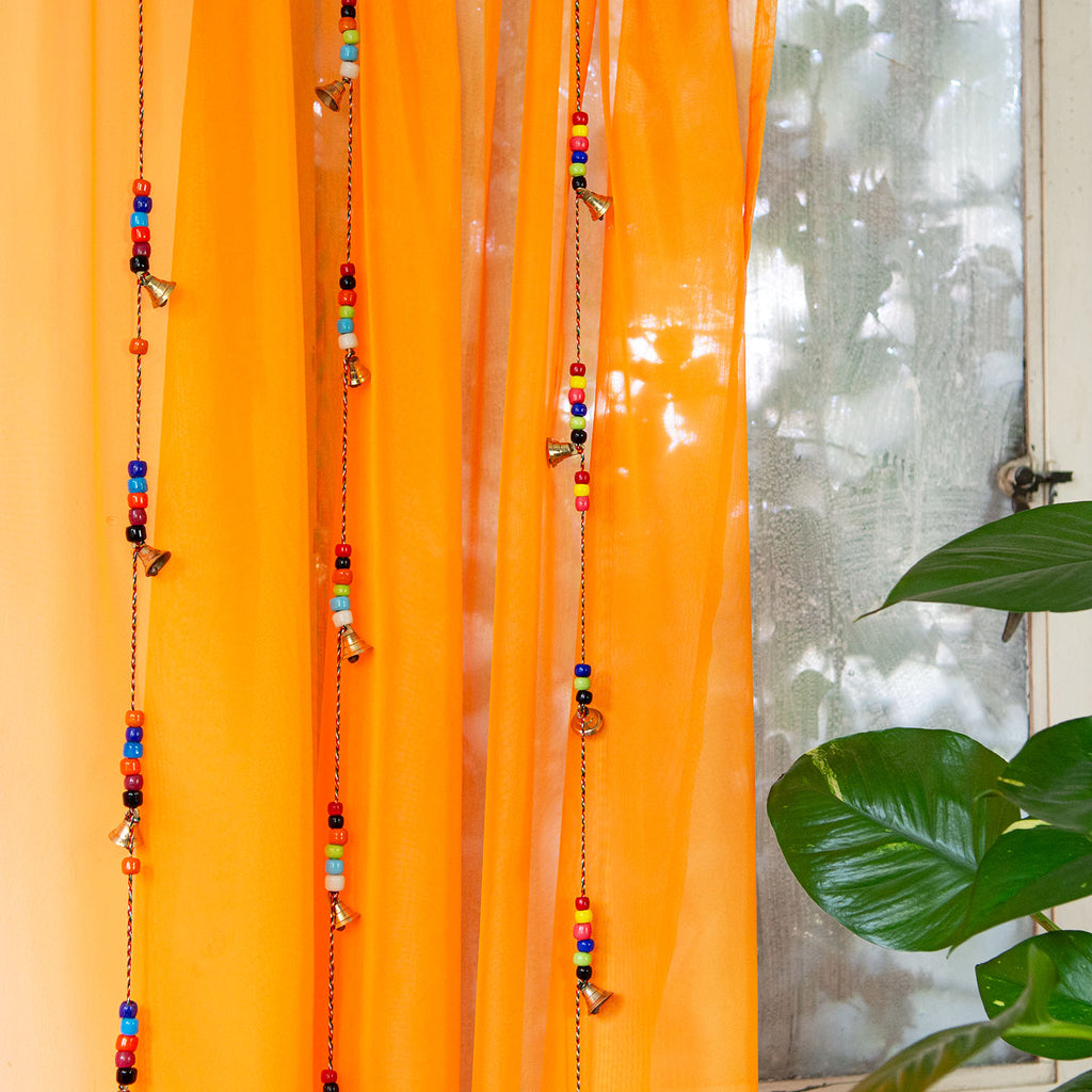 String of Bells with Beads-Home Décor-Siesta Crafts