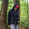 Baja Top - Dark Stripe-Baja Hoodies-Siesta Crafts