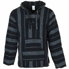 Baja Top - Dark Stripe-Baja Hoodies-Siesta Crafts