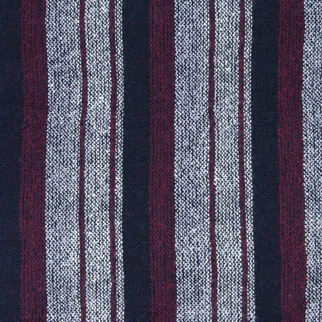 Baja Top - Maroon, Black and White-Baja Hoodies-Siesta Crafts