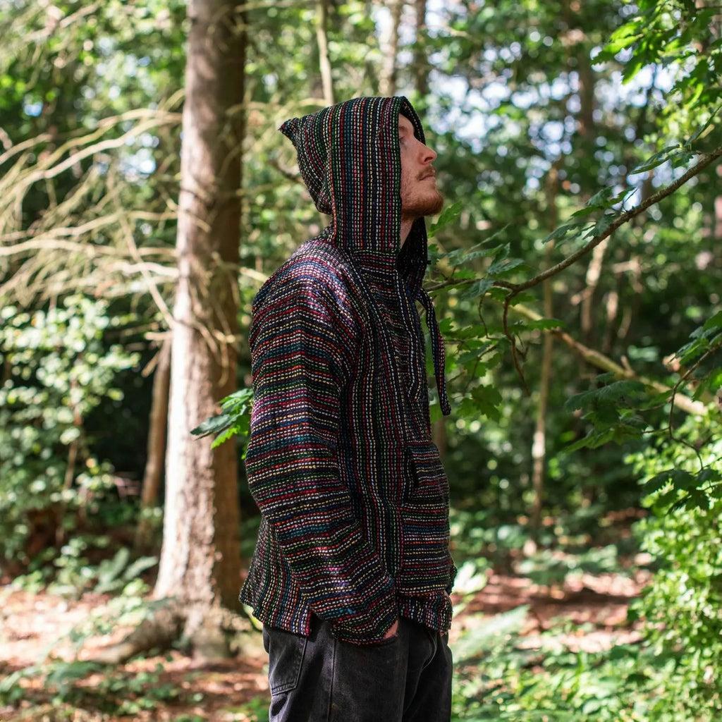 Baja Top - Multifleck-Baja Hoodies-Siesta Crafts