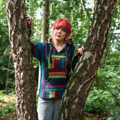 Baja Top - Rainbow-Baja Hoodies-Siesta Crafts