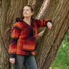 Baja Top - Sunset Orange-Baja Hoodies-Siesta Crafts