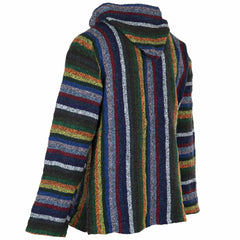 Baja Top - Vibrant Stripe-Baja Hoodies-Siesta Crafts