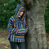 Baja Top - Vibrant Stripe-Baja Hoodies-Siesta Crafts