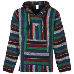 Baja Top - Wide Stripe-Baja Hoodies-Siesta Crafts